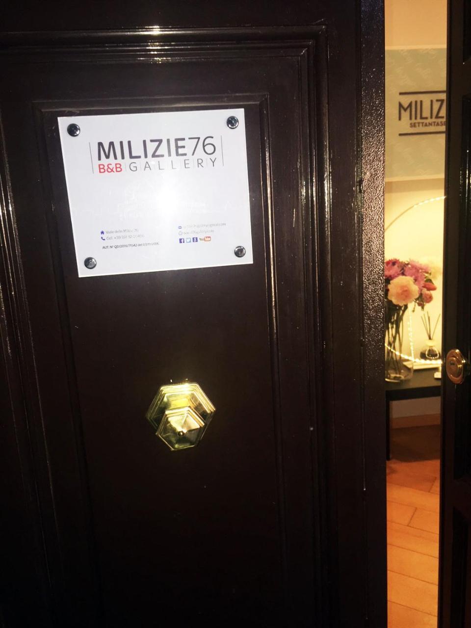 Milizie 76 Gallery Rom Exteriör bild